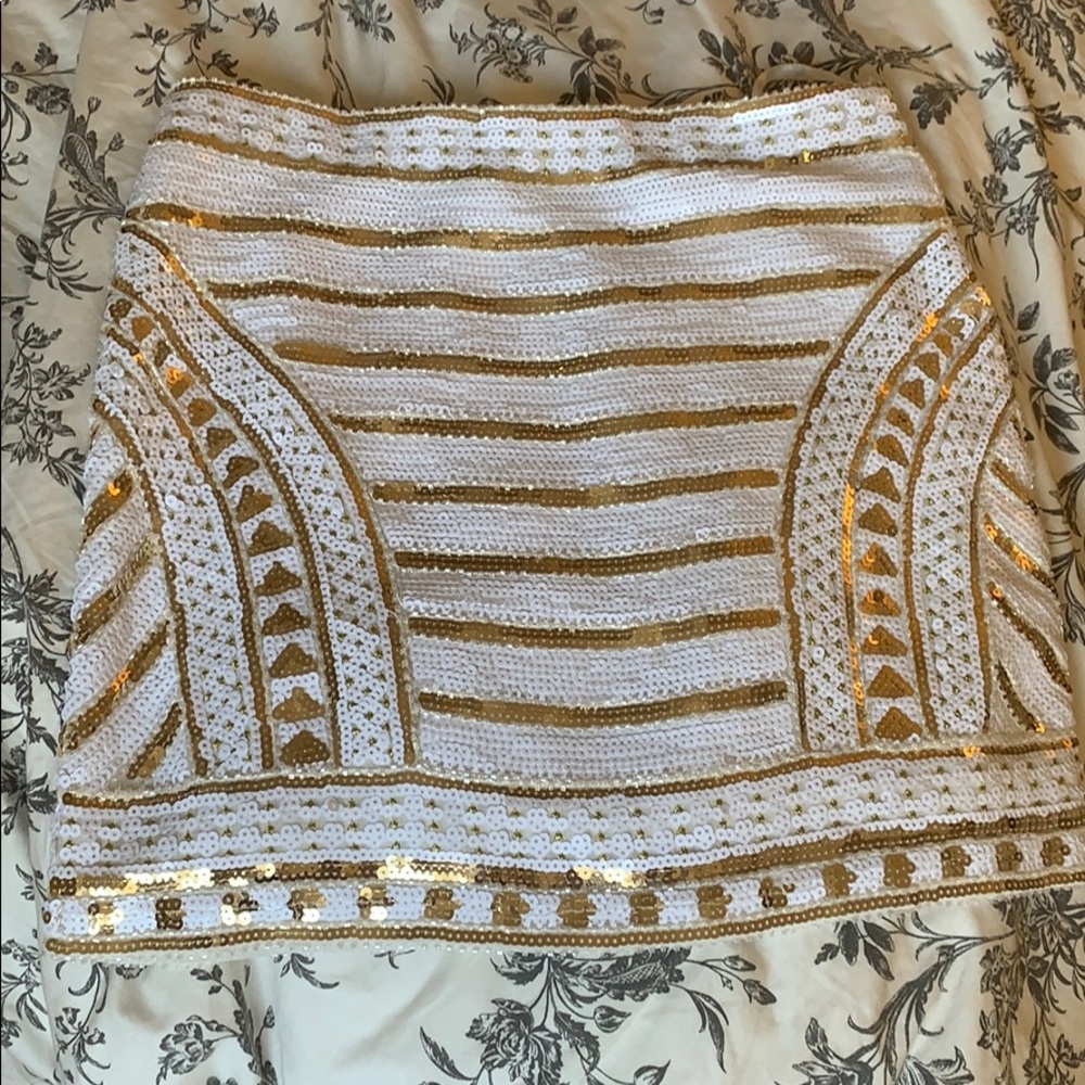 Sequin Mini skirt